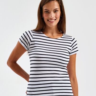 Women's Marinière coastal short sleeve tee Thumbnail