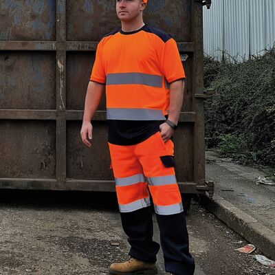 Hi-vis two-tone t-shirt (HVJ400) Thumbnail