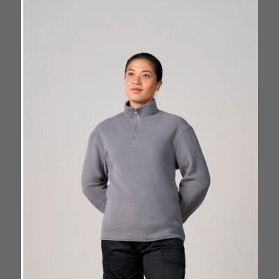 Grey Pro RTX 1/4 Zip Micro Fleece Jacket - RX415  Thumbnail