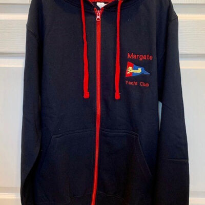 Margate Yacht Club Zipped Hoodie Thumbnail